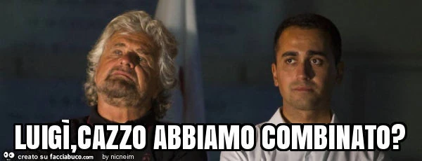 Luigì, cazzo abbiamo combinato?