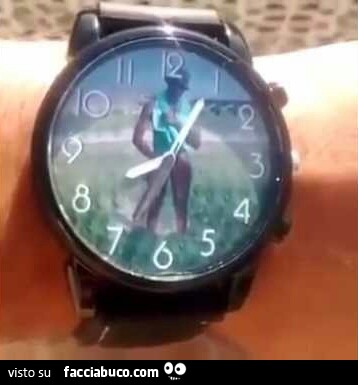 Orologio nero di whatsapp