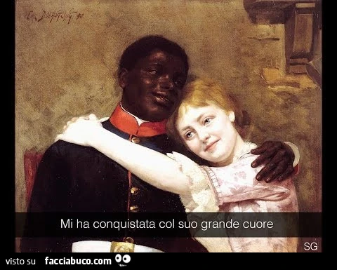 Mi ha conquistata col suo grande cuore