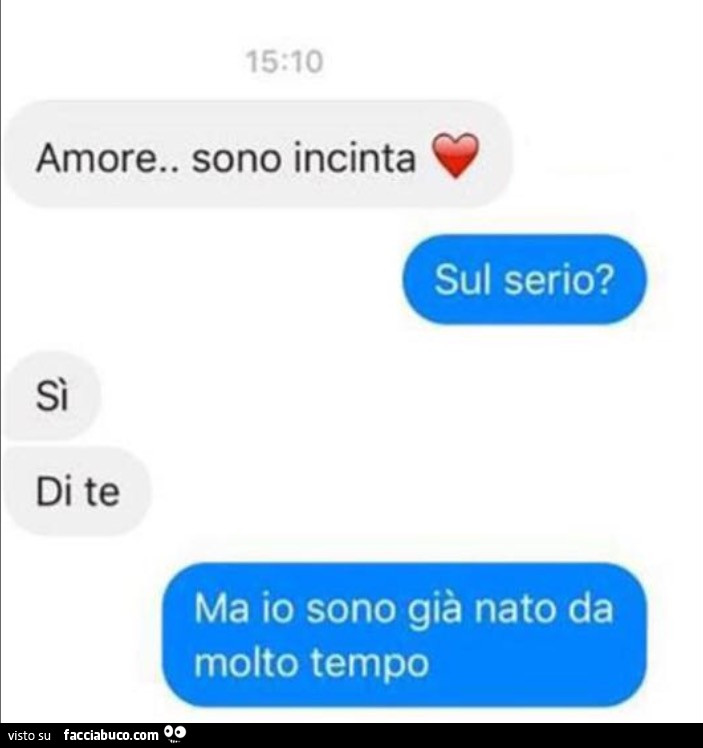 Sono incinta!