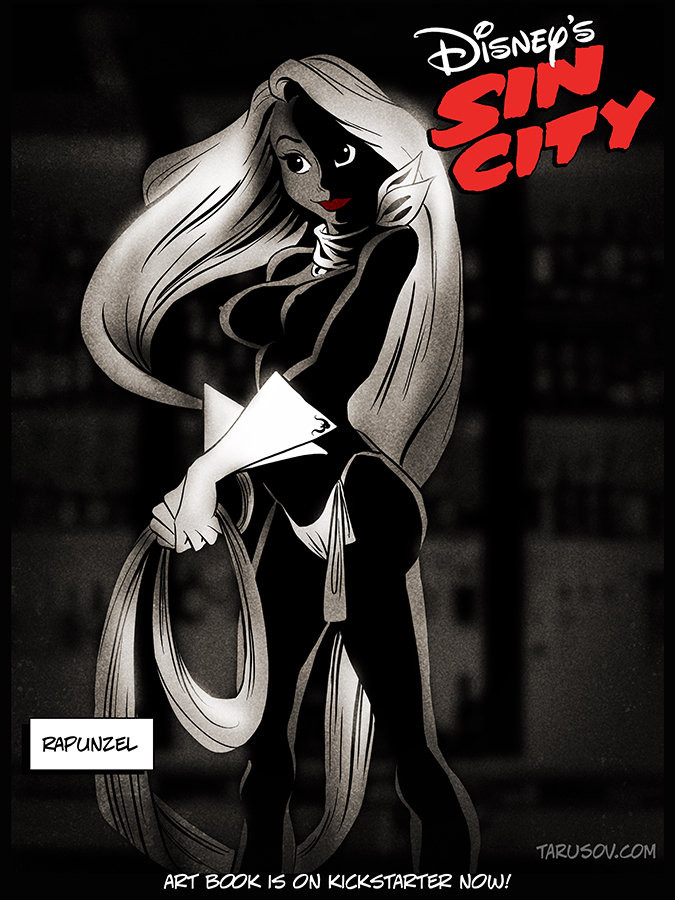 Sin City sexy. Rapunzel