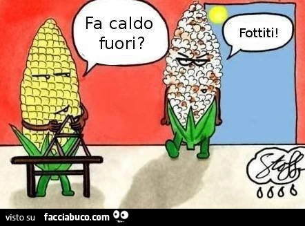 Fa caldo fuori? Fottiti
