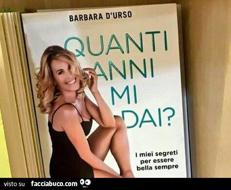 Barbara D'Urso: quanti anni mi dai?