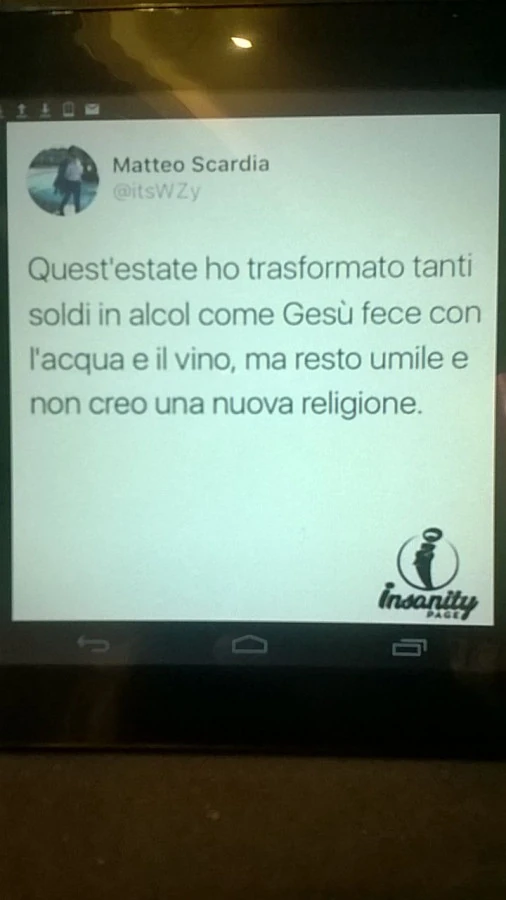 Soldi alcol