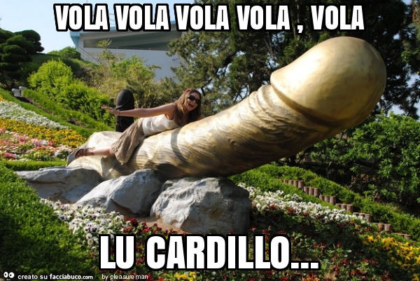 Vola vola vola vola, vola lu cardillo