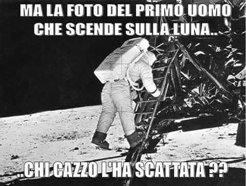 La foto del primo uomo sulla luna chi l'ha scattata?