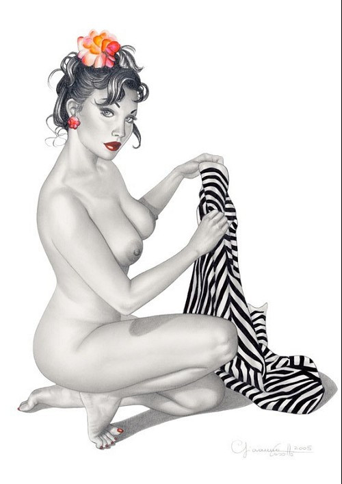 Pin-up nuda