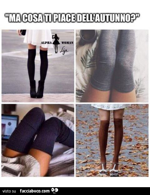 Ma cosa ti piace dell'autunno?