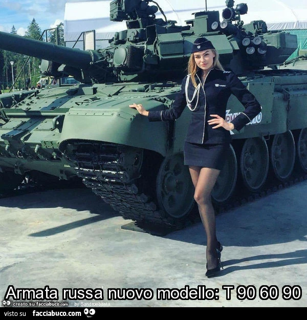 Armata russa nuovo modello: t 90 60 90