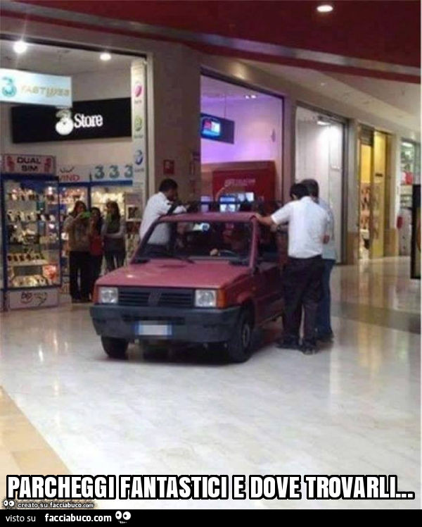 Parcheggi fantastici e dove trovarli