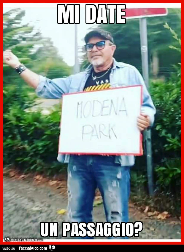 Mi date un passaggio?