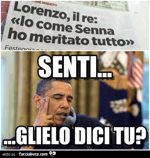 Lorenzo, il re: Io come Senna ho meritato tutto. Senti glielo dici tu?