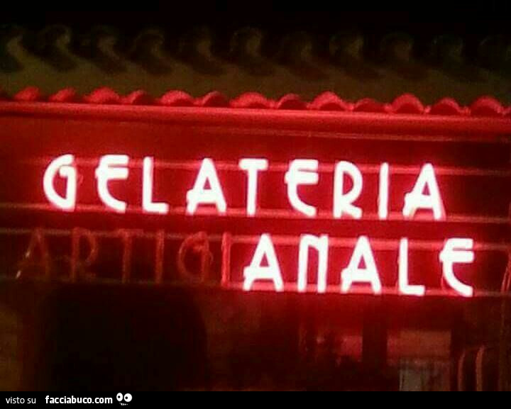 Gelateria anale