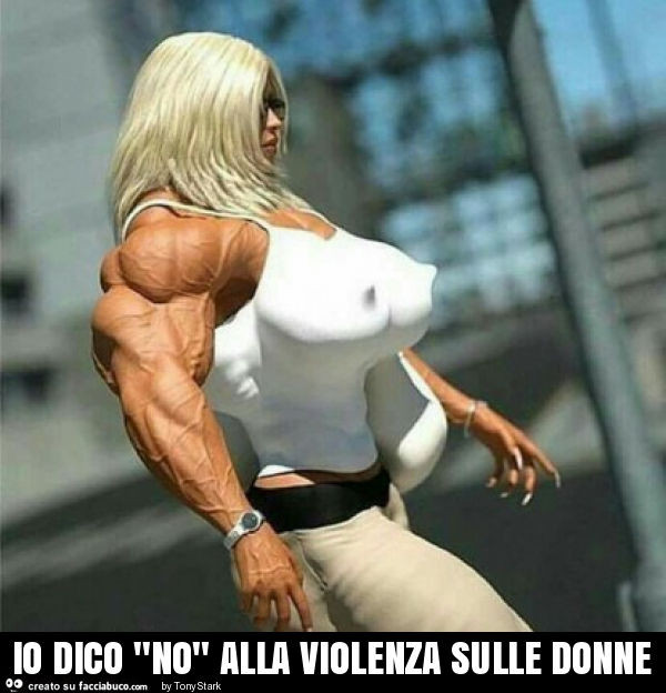 Io dico "no" alla violenza sulle donne