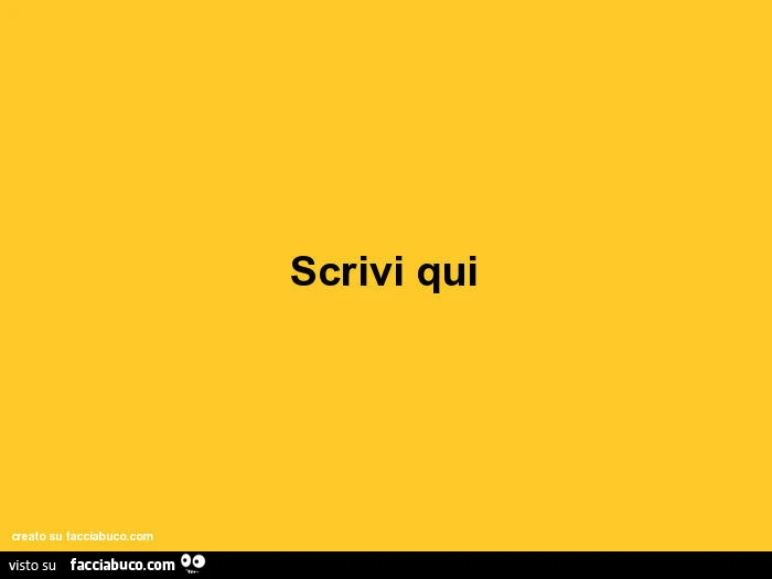 Scrivi qui