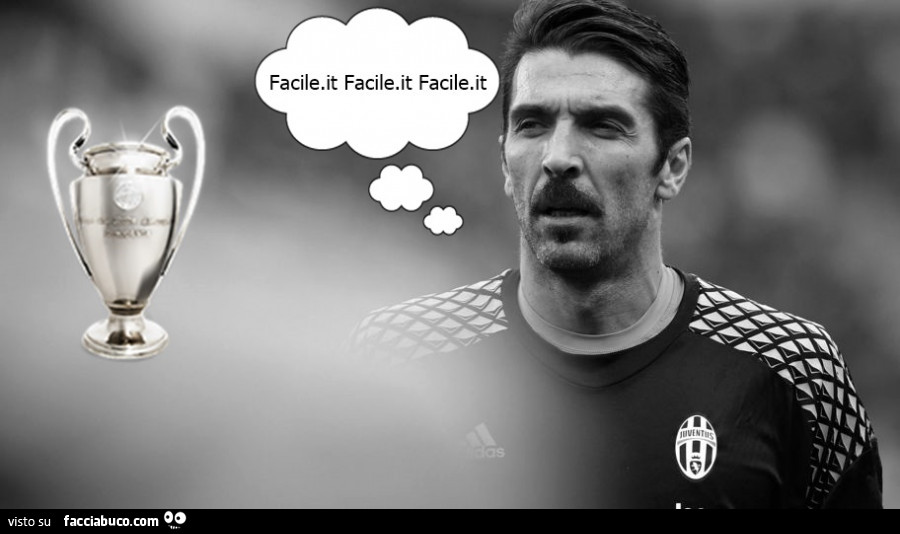 Buffon: facile. It facile. It facile. It