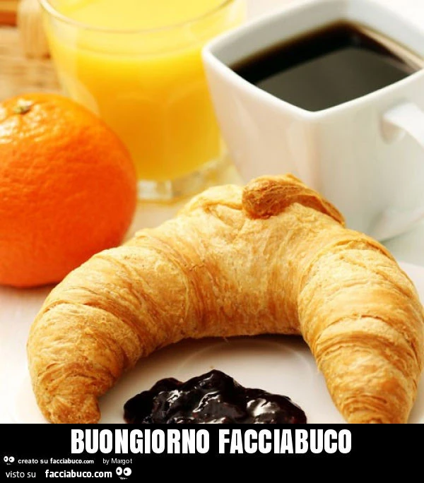 Buongiorno facciabuco