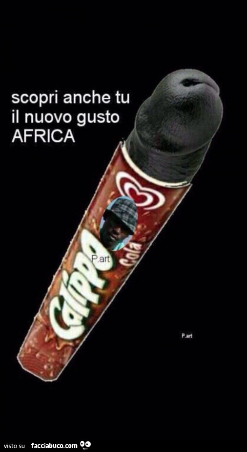 Calippo negro di whatsapp. Scopri anche tu il nuovo gusto africa
