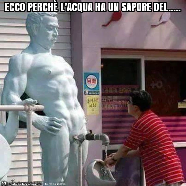 Ecco perchè l'acqua ha un sapore del