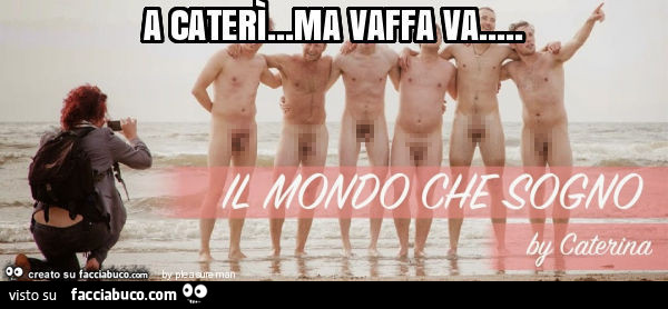 Il mondo che sogno by Caterina. A Caterì… ma vaffa va