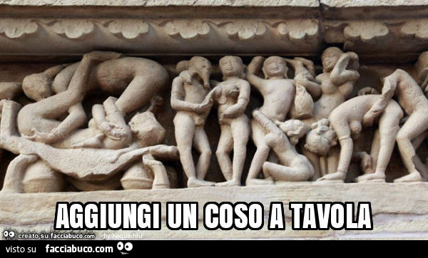 Aggiungi un coso a tavola