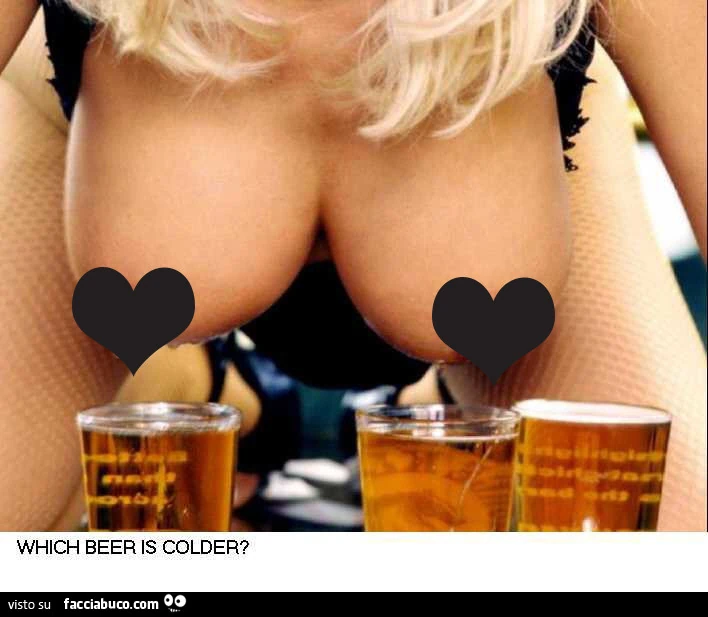 Tette nella birra