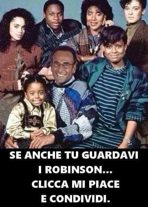 Se anche tu guardavi 1 Robinson&hellip; clicca mi piace e condividi