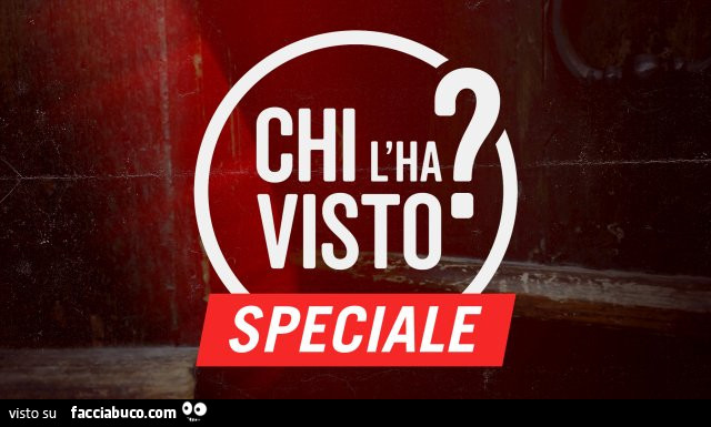 Chi l'ha visto? Speciale