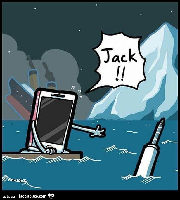 Il titanic dei cellulari. Jack