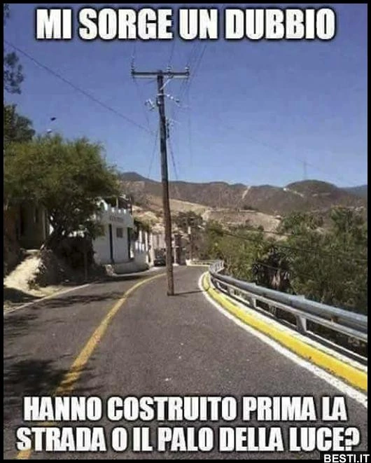 Mi sorge un dubbio