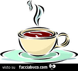 Disegno tazzina di caffè