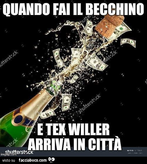 Quando fai il becchino e Tex Willer arriva in città