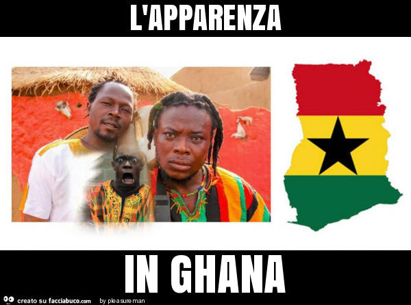 L'apparenza in ghana